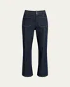 Cinq À Sept Dorothea Denim Patch Pocket Pants