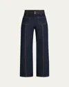Cinq À Sept Dorothea Wide-leg Jeans In Indigo