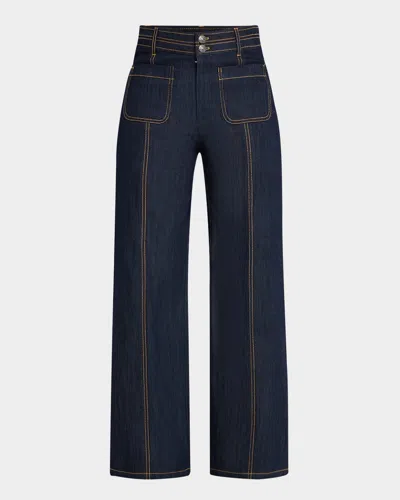 CINQ À SEPT DOROTHEA WIDE-LEG JEANS