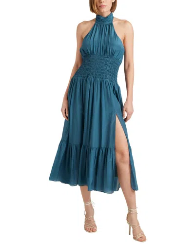 Cinq À Sept Dover Silk-blend Dress In Multi