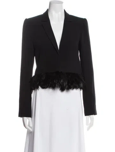 Pre-owned Cinq À Sept Down Jacket In Gray