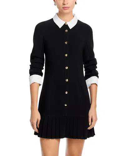 Cinq À Sept Cinq A Sept Drapey Crepe Lucilla Dress In Black