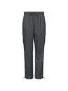 Cinq À Sept Drawstring Cargo Pants In Blue