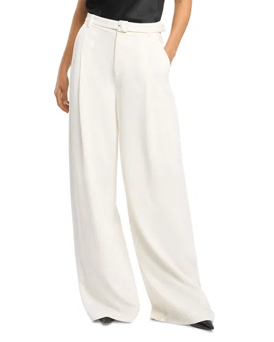 Cinq À Sept Cinq A Sept Eliah Belted Pants In White