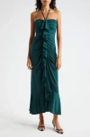 Cinq À Sept Cinq A Sept Eilis Dress In Green Onyx