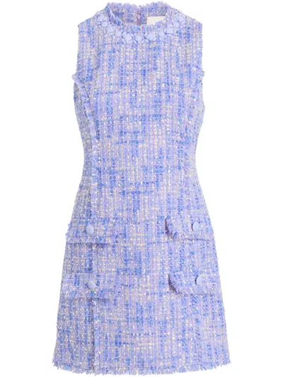 Cinq À Sept Ellisella Mini Dress In Purple
