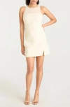 Cinq À Sept Elson Sleeveless Minidress In Ivory