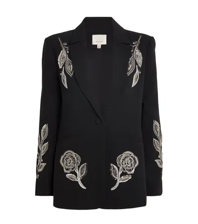 CINQ À SEPT EMBELLISHED KARLIE BLAZER