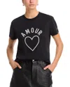 Cinq À Sept Cinq A Sept Embellished Tee In Black/white