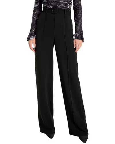 Cinq À Sept Cinq A Sept Rhinestone Belt Ester Pant In Black