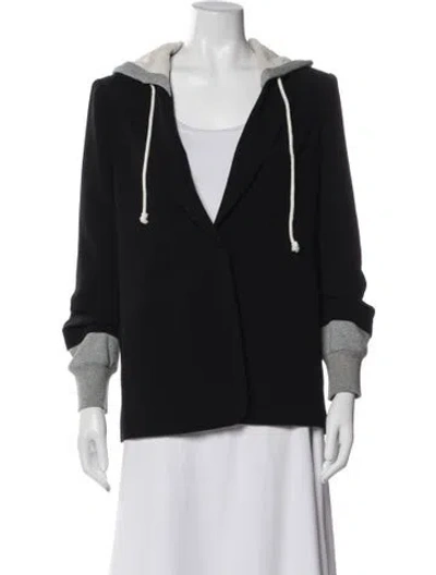 Pre-owned Cinq À Sept Evening Jacket In Black