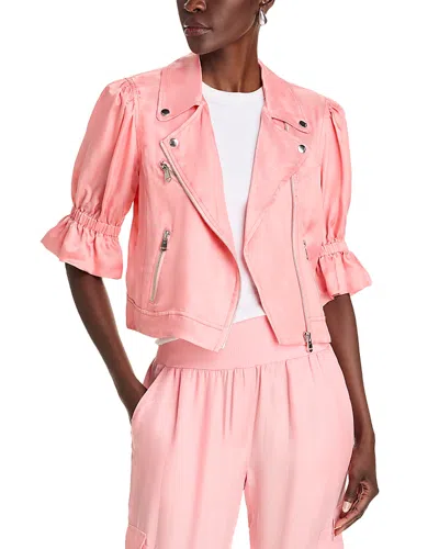 Cinq À Sept Cinq A Sept Everlee Jacket In Pink Poppy