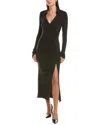 Cinq À Sept Fabia Maxi Dress In Black