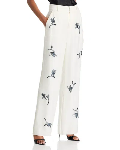 CINQ À SEPT CINQ A SEPT FALLING LILIES ZINON PANTS