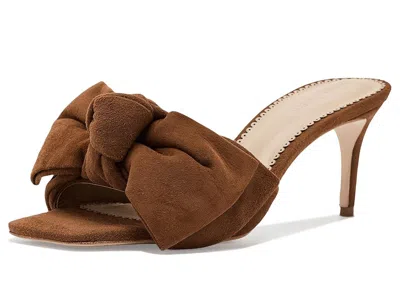 Cinq À Sept Felicity Suede Mule Women's Sandals Toffee: 8 M In Brown