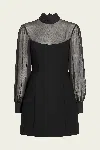 Cinq À Sept Fili Dress In Black In Black