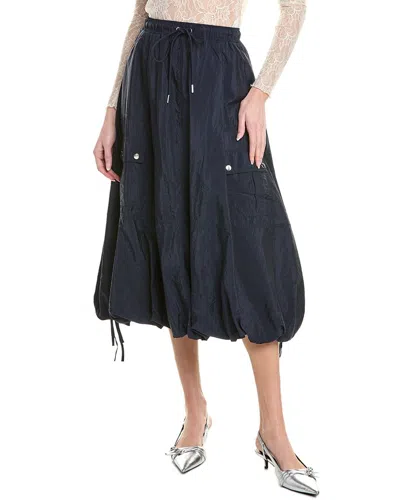 Cinq À Sept Finley Midi Skirt In Blue