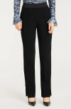 Cinq À Sept Finn Straight Leg Pants In Black