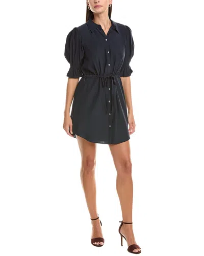 Cinq À Sept Fiona Silk Mini Dress In Black