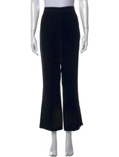 Pre-owned Cinq À Sept Flared Pants W/ Tags In Black