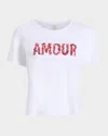 Cinq À Sept Cinq A Sept Floral Amour Tee In White