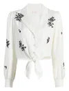 Cinq À Sept Cinq A Sept Wildflower Whimsy Marin Top In White
