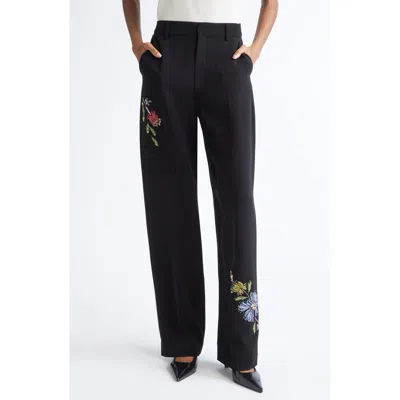CINQ À SEPT CINQ À SEPT FLORAL HARLAN PANTS