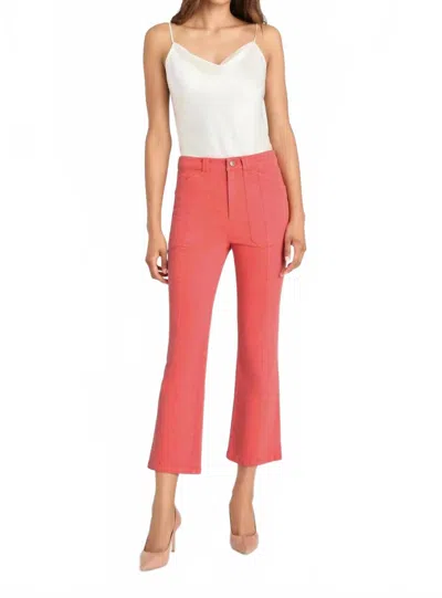 Cinq À Sept Fly Front Wallace Jeans In Bisou In Pink