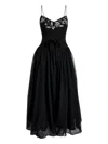 Cinq À Sept Freddie Midi Dress In Black