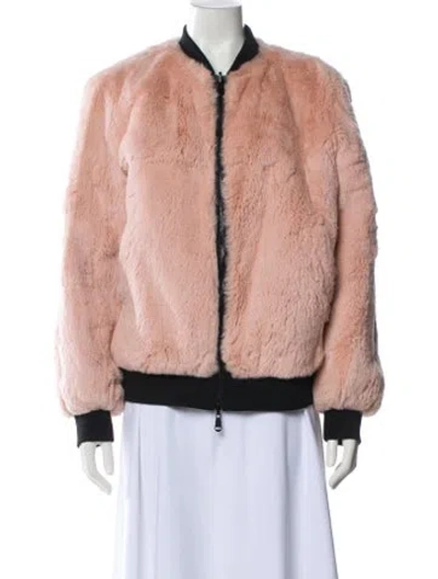 Pre-owned Cinq À Sept Fur Fur Jacket In Multi