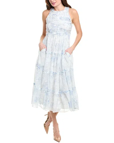 Cinq À Sept Garden Toile Jude Maxi Dress In White