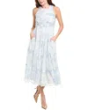 Cinq À Sept Garden Toile Jude Maxi Dress In White