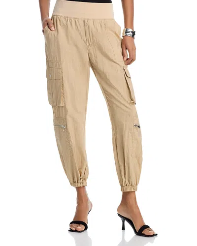 Cinq À Sept Cinq A Sept Genevive Cargo Jogger Pants In Brown
