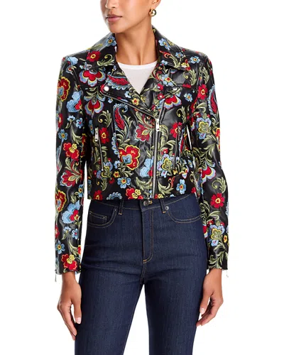 Cinq À Sept Cinq A Sept Genevive Floral Embroidered Jacket In Multi