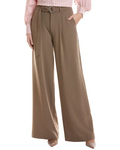 Cinq À Sept Genna Belted Pant In Brown