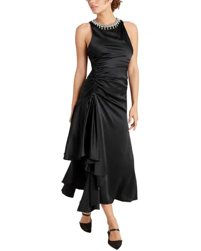 CINQ À SEPT CINQ À SEPT GEORGIE SILK DRESS