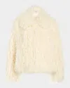 Cinq À Sept Geraldine Faux Fur Coat In Multi