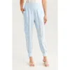 Cinq À Sept Giles Cupro Crop Cargo Joggers In Blue