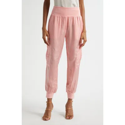 CINQ À SEPT CINQ À SEPT GILES CUPRO CROP CARGO JOGGERS