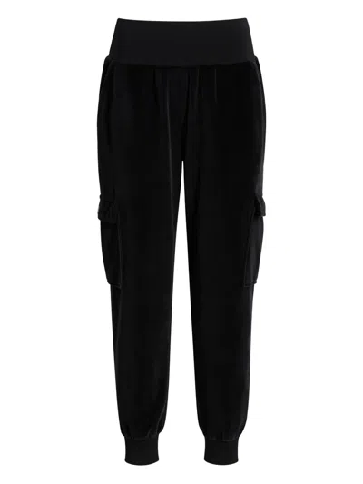 Cinq À Sept Cinq A Sept Velour Giles Pants In Black