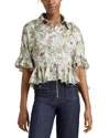 Cinq À Sept Gillian Floral-print Shirt