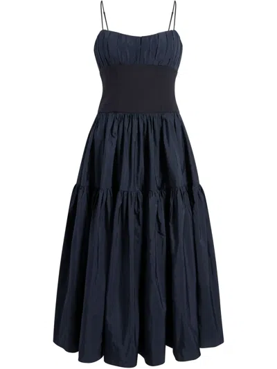 Cinq À Sept Ginny Midi Dress In Blue