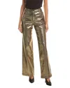 Cinq À Sept Gold Coated Francine Pant In Gold