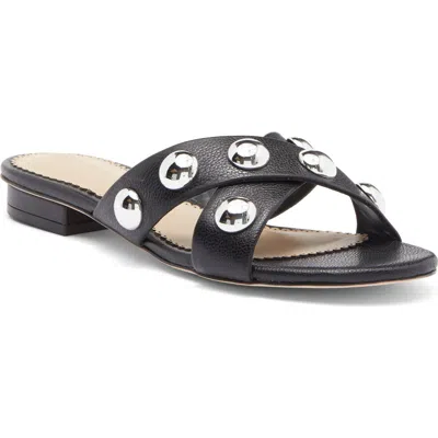 Cinq À Sept Cinq A Sept Women's Grace Embellished Slide Sandals In Black