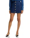 Cinq À Sept Cinq A Sept Gretchen Button Front Skirt In Medium