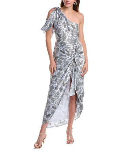 Cinq À Sept Gretchen Silk Maxi Dress In Black