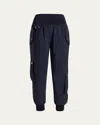 Cinq À Sept Harmony Parachute Pants In Navy