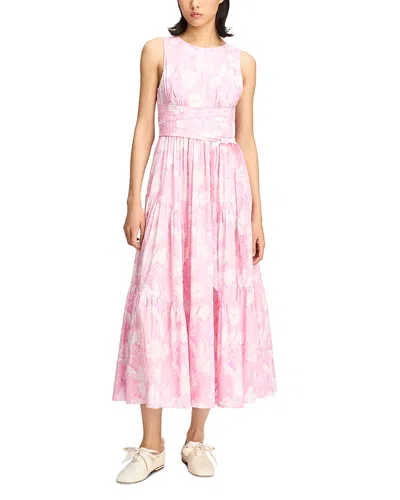 Cinq À Sept Cinq A Sept Heirloom Petals Holt Dress In Pink