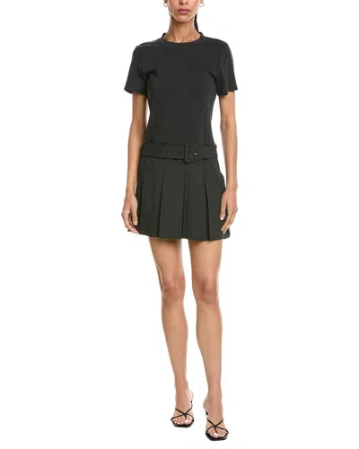 Cinq À Sept Helen Belted Mini Dress In Black