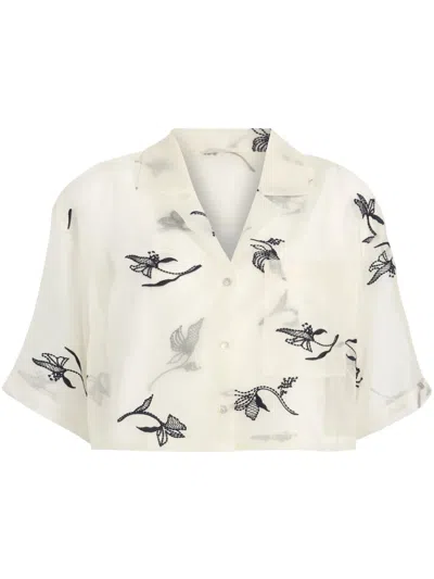 Cinq À Sept Heligan Shirt In White